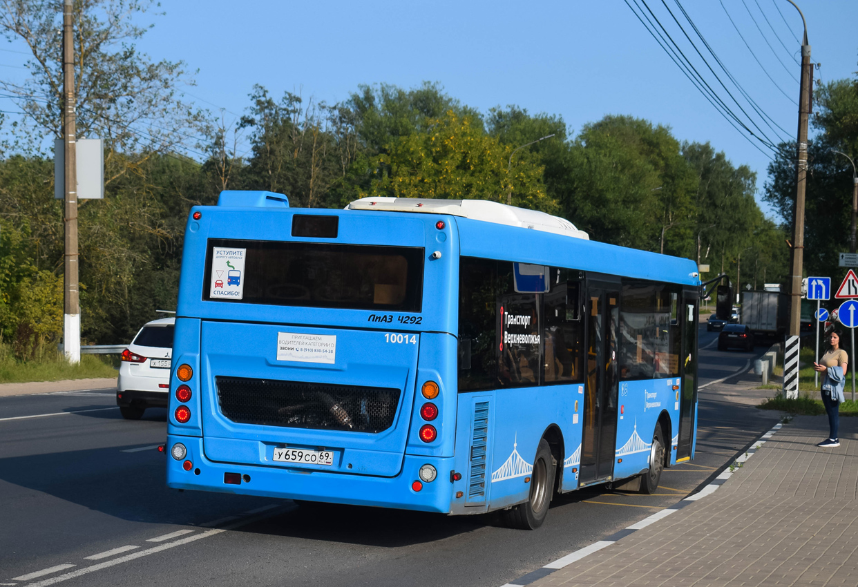 Тверская область, ЛиАЗ-4292.60 (1-2-0) № 10014