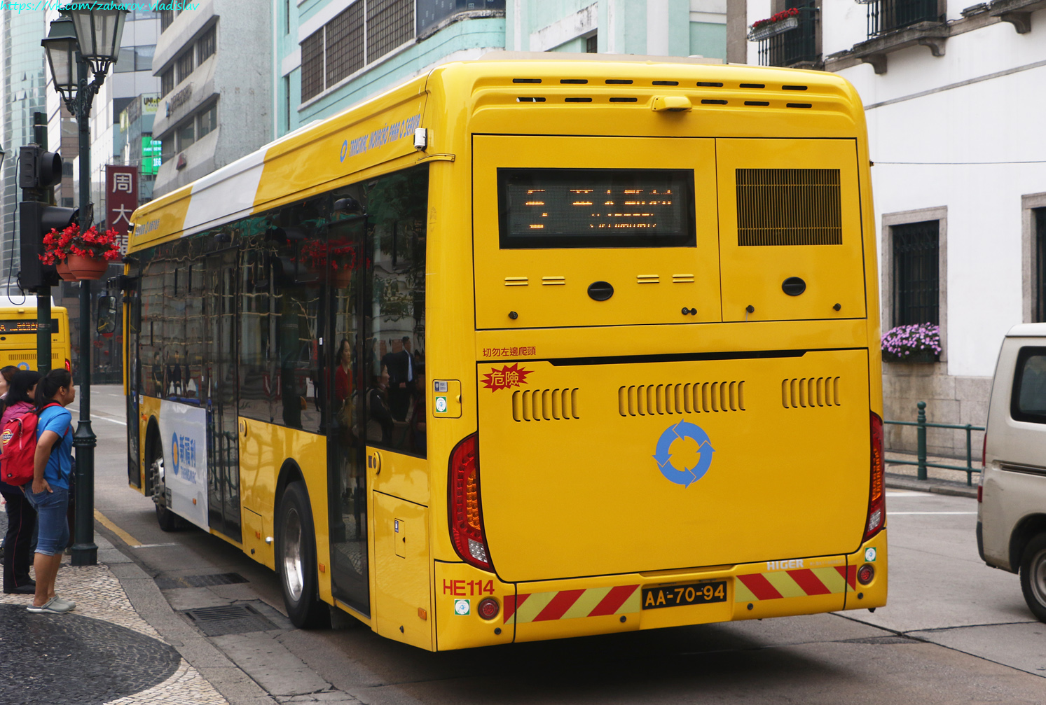 Китай, Higer KLQ6116GHEV2 № HE114