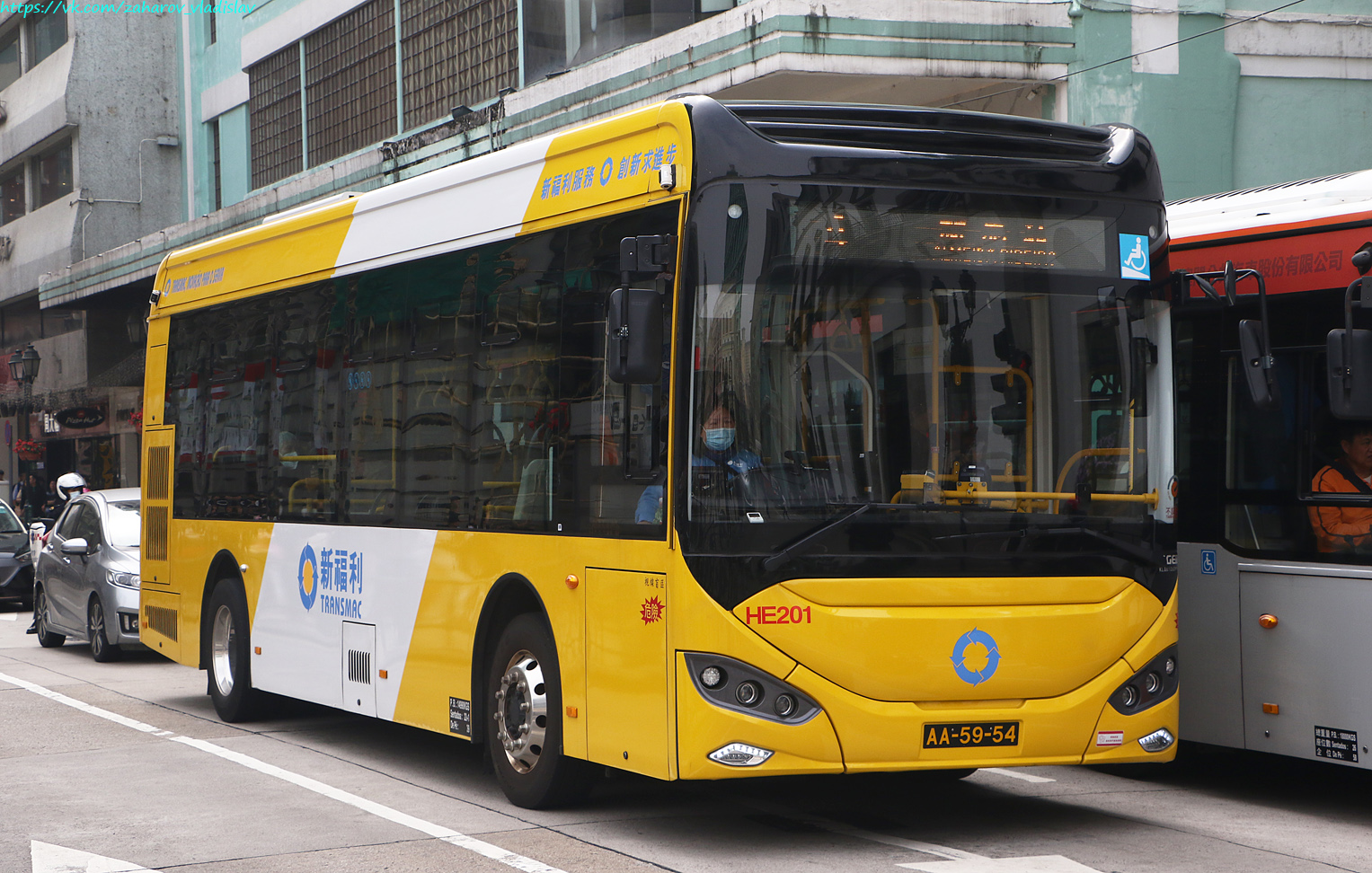 Китай, Higer KLQ6106GHEV № HE201