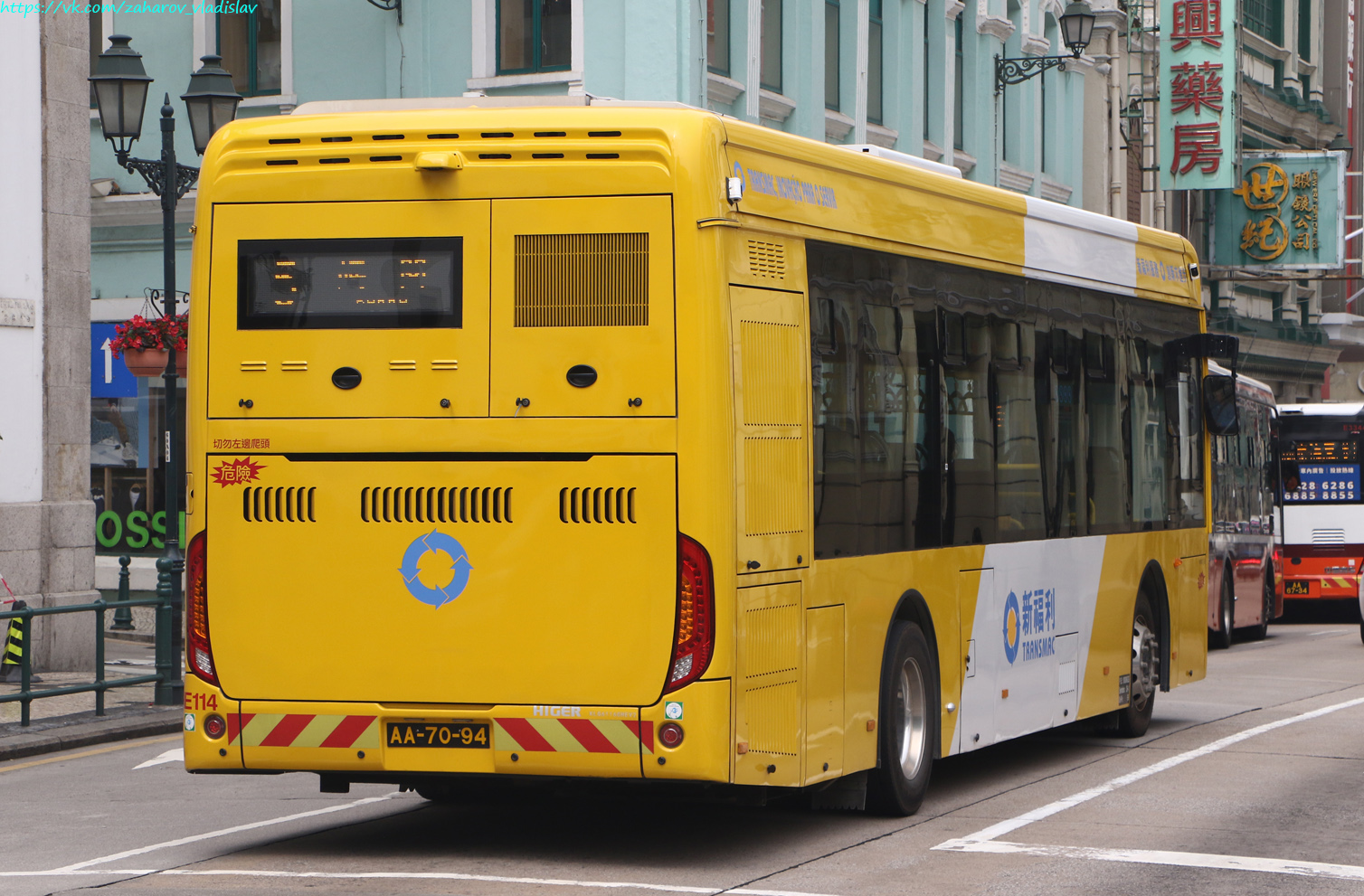 Китай, Higer KLQ6116GHEV2 № HE114