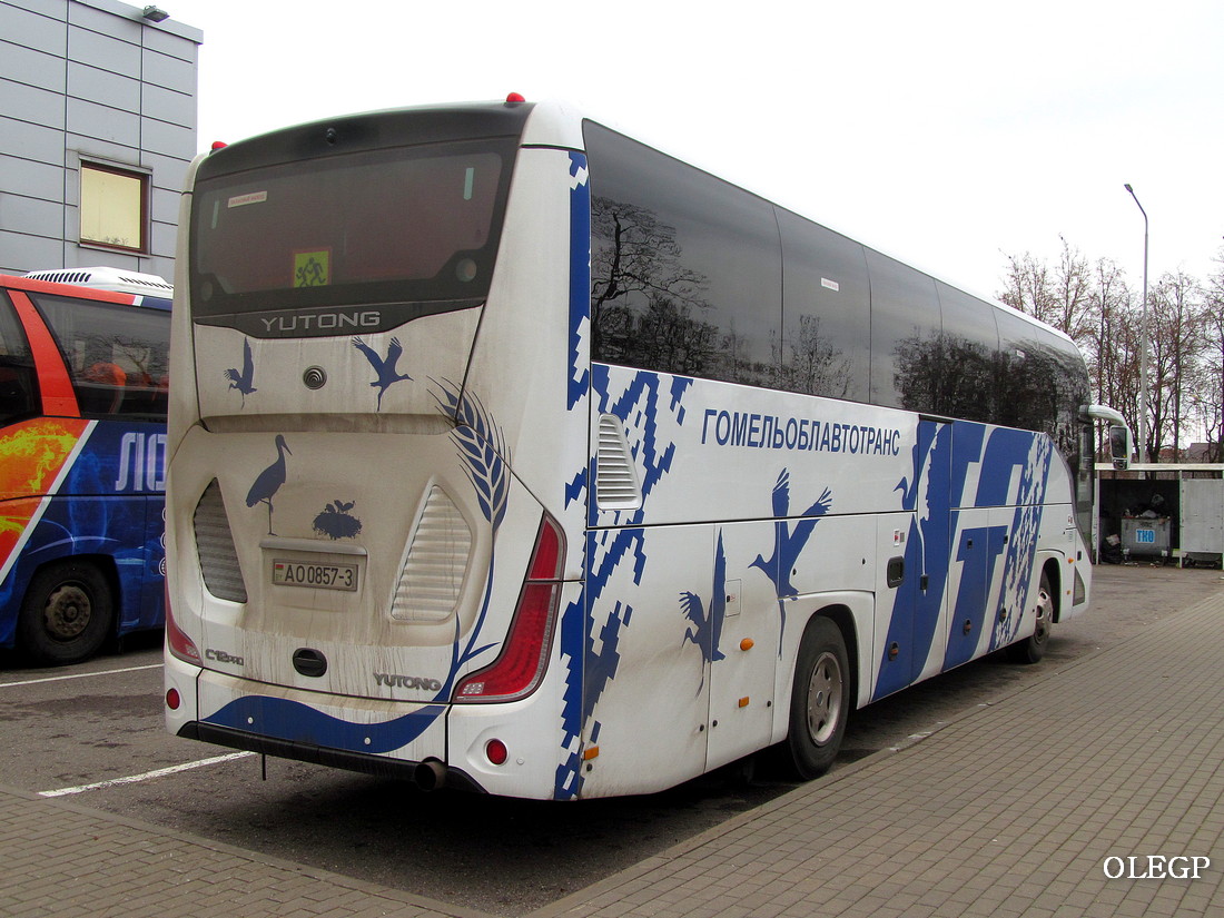Гомельская область, Yutong C12PRO (ZK6128H) № АО 0857-3