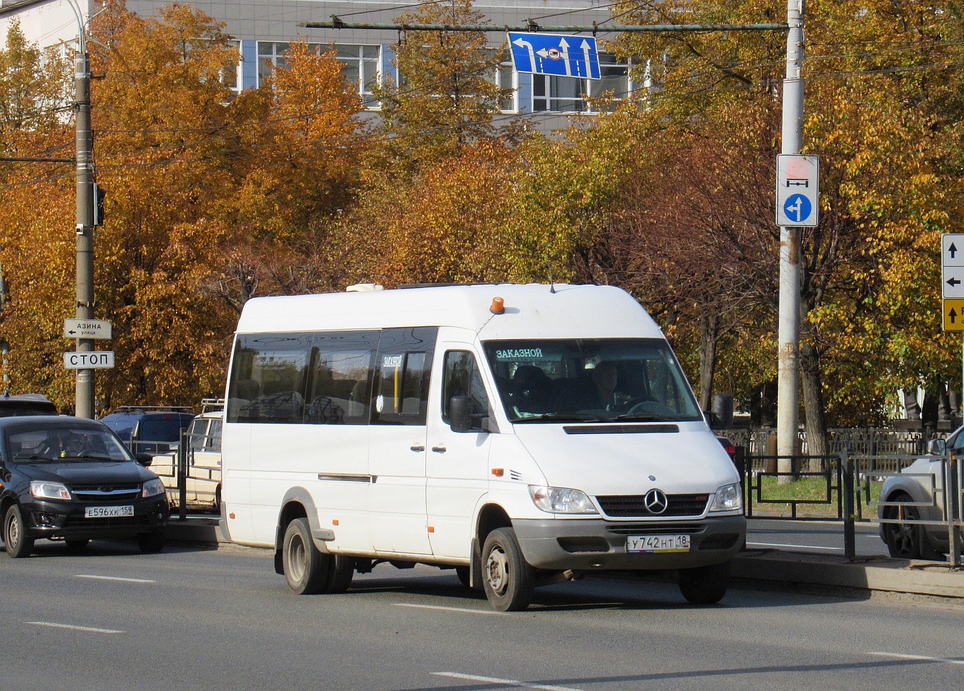 Удмуртия, Луидор-223203 (MB Sprinter Classic) № У 742 НТ 18 Удмуртия, Луидор-223203 (MB Sprinter Classic) № У 742 НТ 18