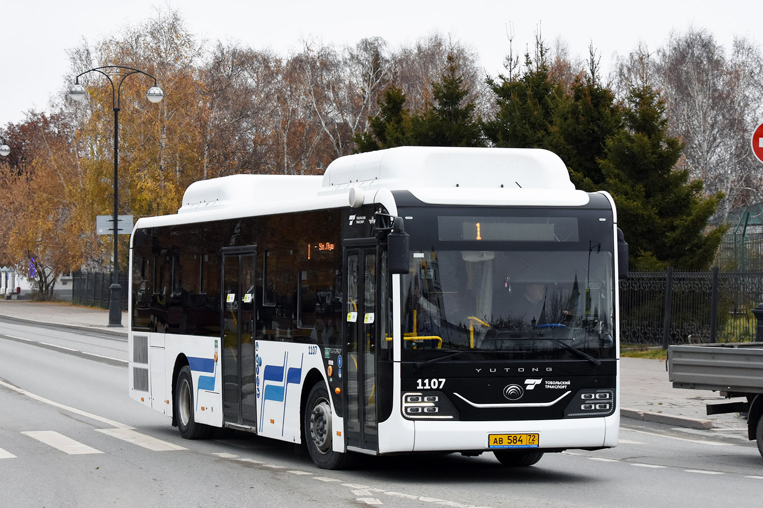 Тюменская область, Yutong ZK6116HG № 1107