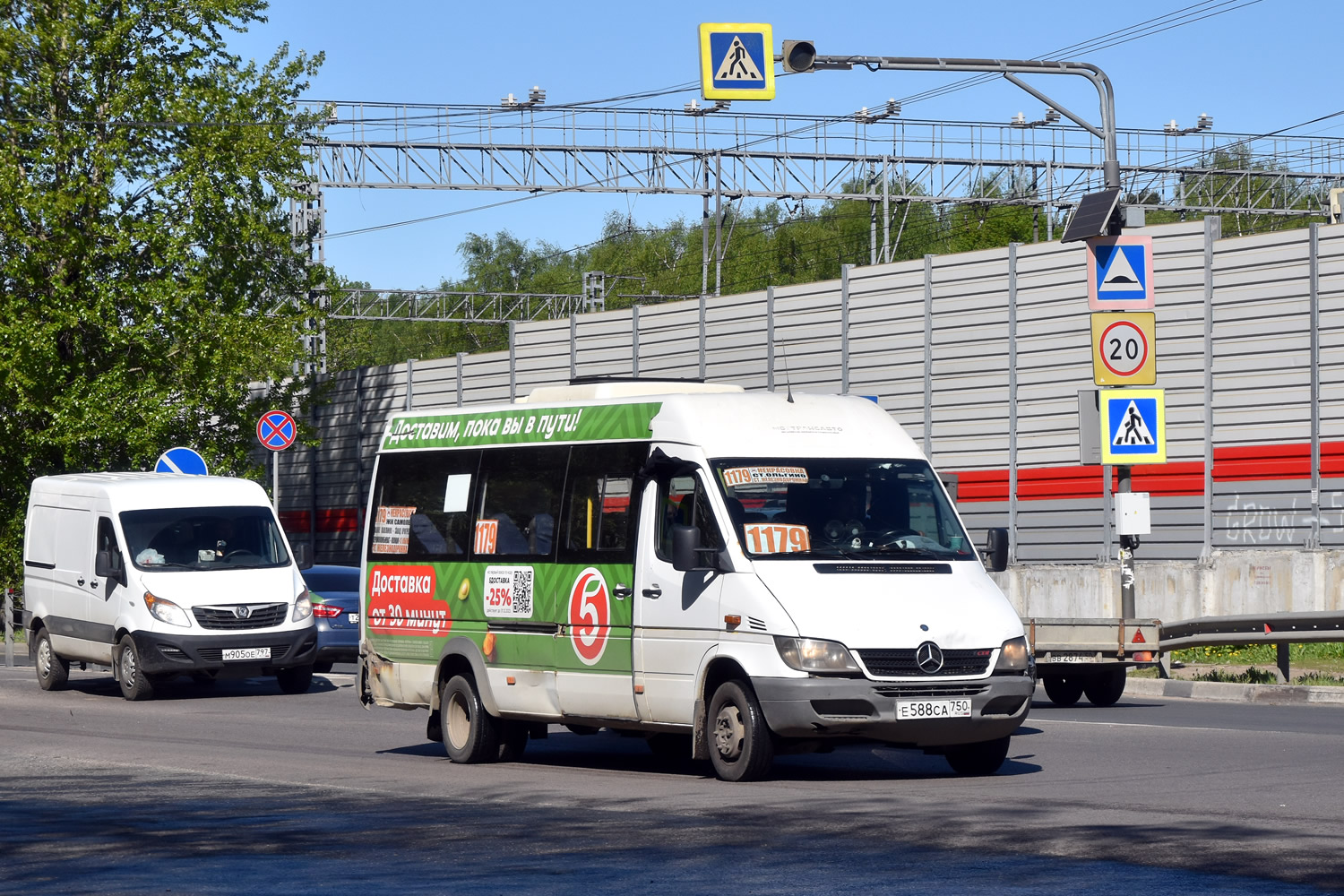 Moscow region, Luidor-223237 (MB Sprinter Classic) # Е 588 СА 750