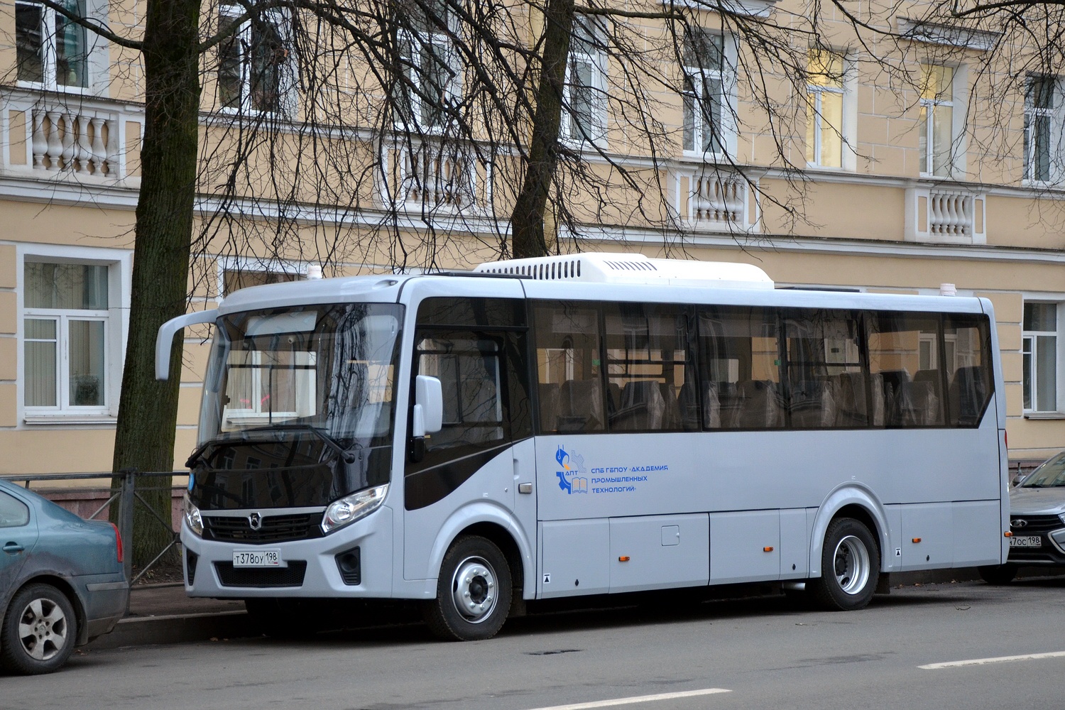 Sankt Petersburg, PAZ-320455-04 "Vector Next" (intercity) Nr Т 378 ОУ 198