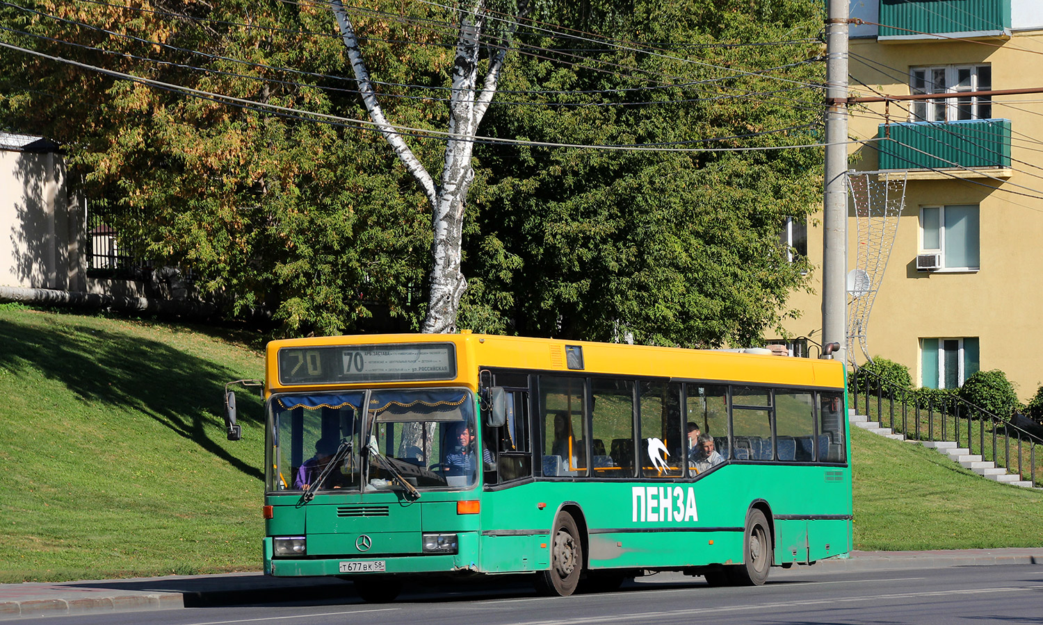 Пензенская область, Mercedes-Benz O405N2 № Т 677 ВК 58