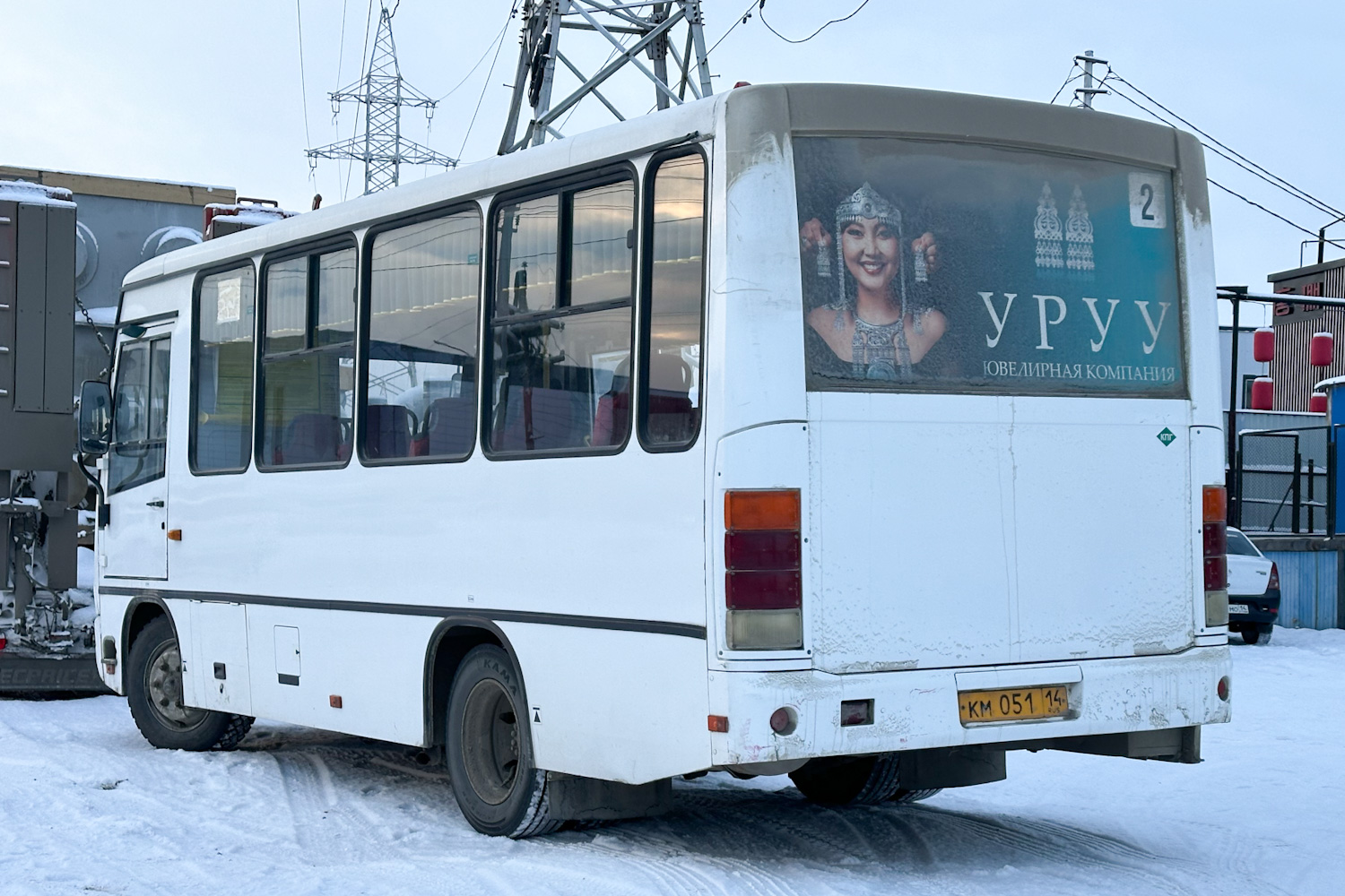 Саха (Якутия), ПАЗ-320302-08 № КМ 051 14