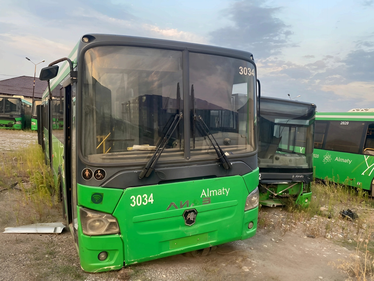 Алматинская область, ЛиАЗ-5293.60 № 150 BC 05