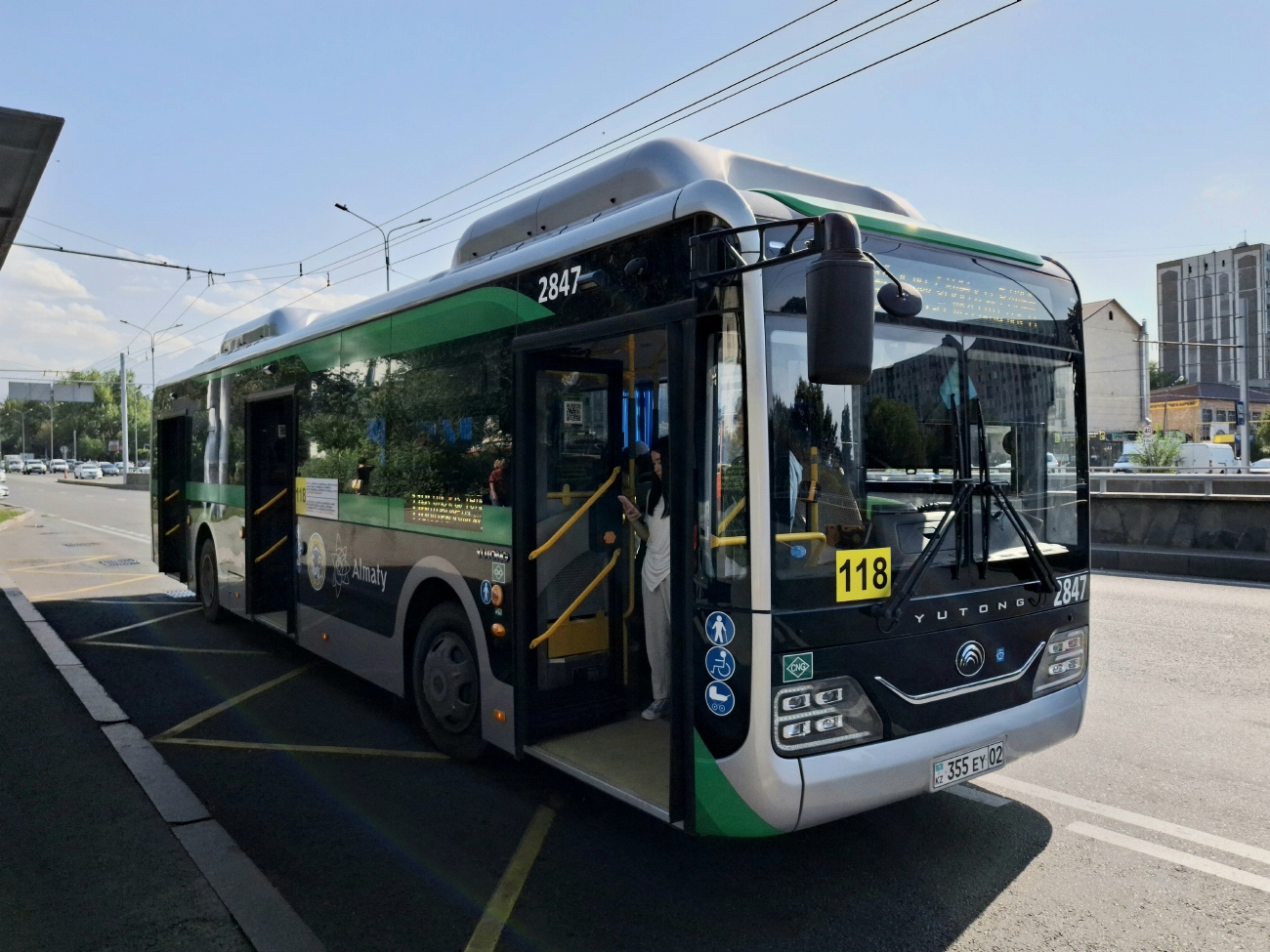 Алматы, Yutong ZK6126HG (QazTehna) № 2847