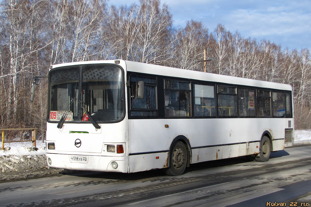 Алтайский край, ЛиАЗ-5256.53 № У 598 УВ 22 Алтайский край, ЛиАЗ-5256.53 № У 598 УВ 22