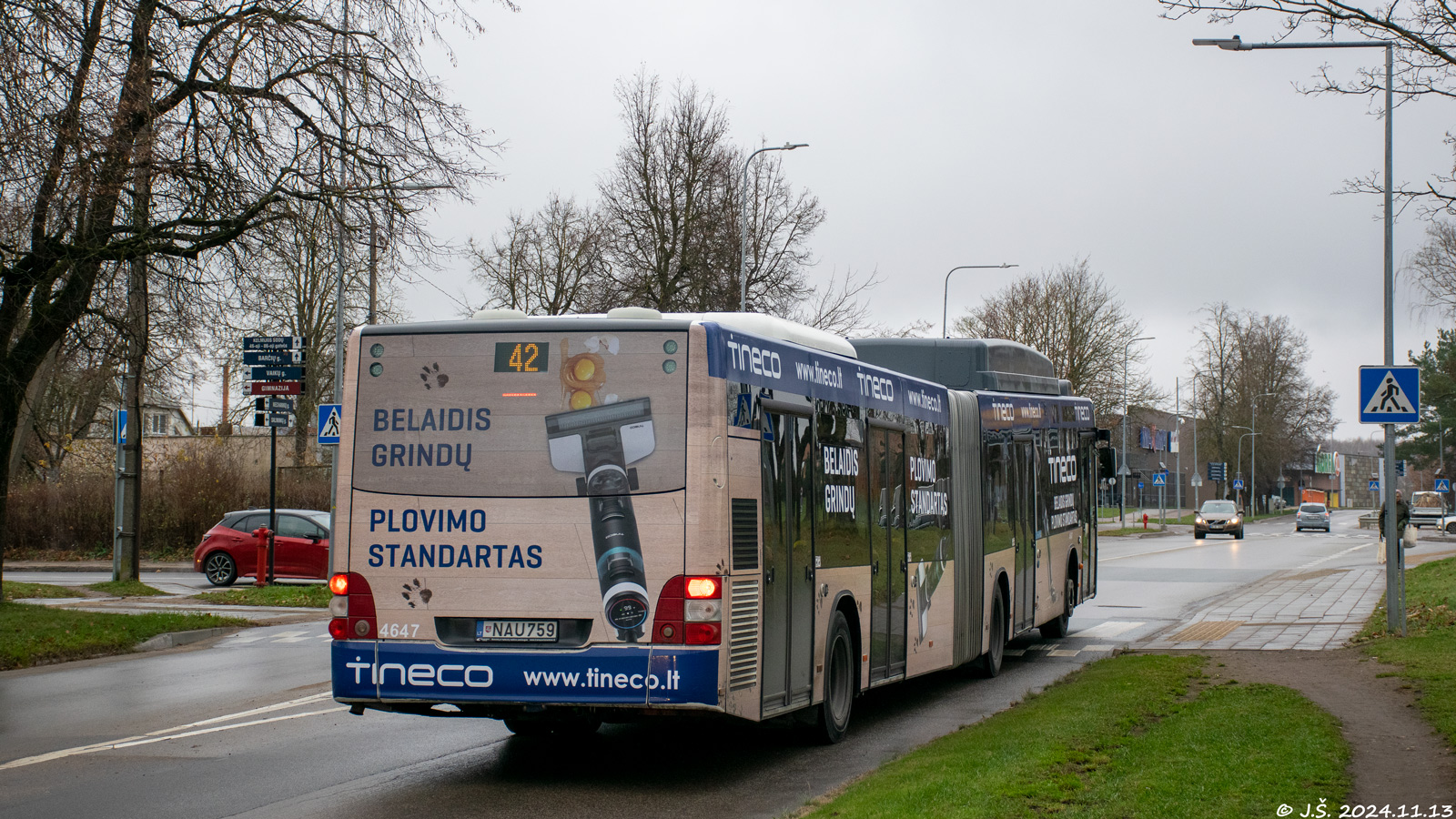 Литва, MAN A23 Lion's City G NG273 LPG № 4647