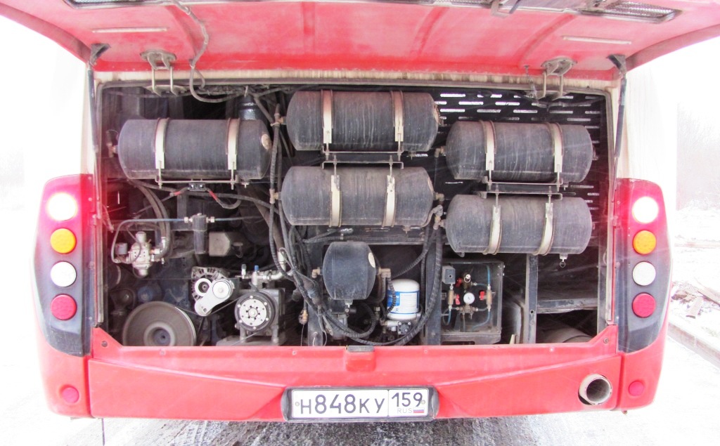 Пермский край, НефАЗ-5299-40-57 (CNG) № Н 848 КУ 159