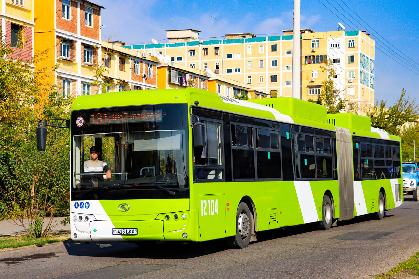 Узбекистан, King Long XMQ6180G № 12104