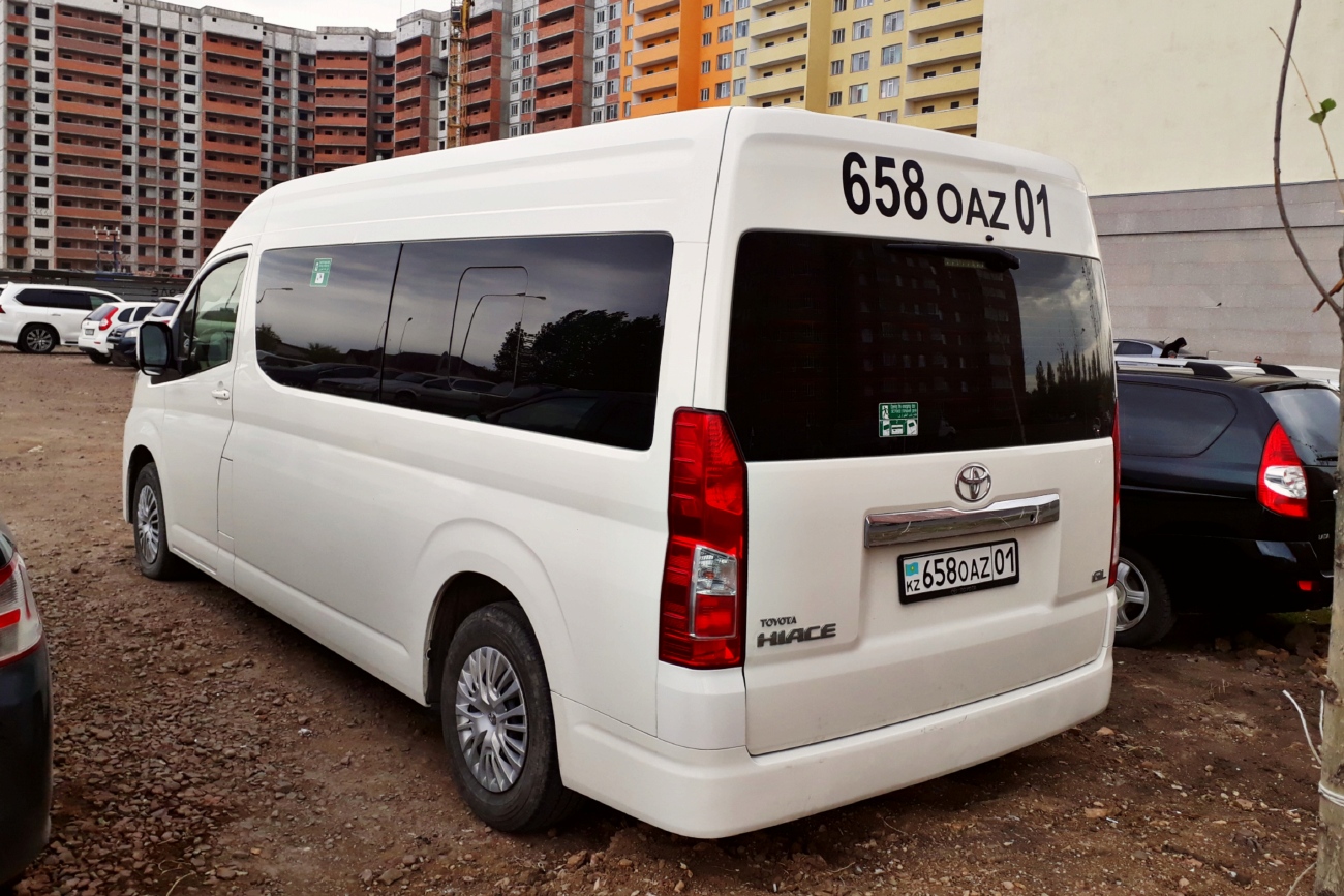 Астана, Toyota HiAce (VI H300) № 658 OAZ 01