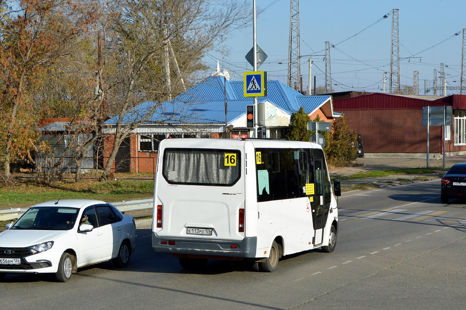 Ставропольский край, ГАЗ-A63R45 Next № Е 113 РЕ 126
