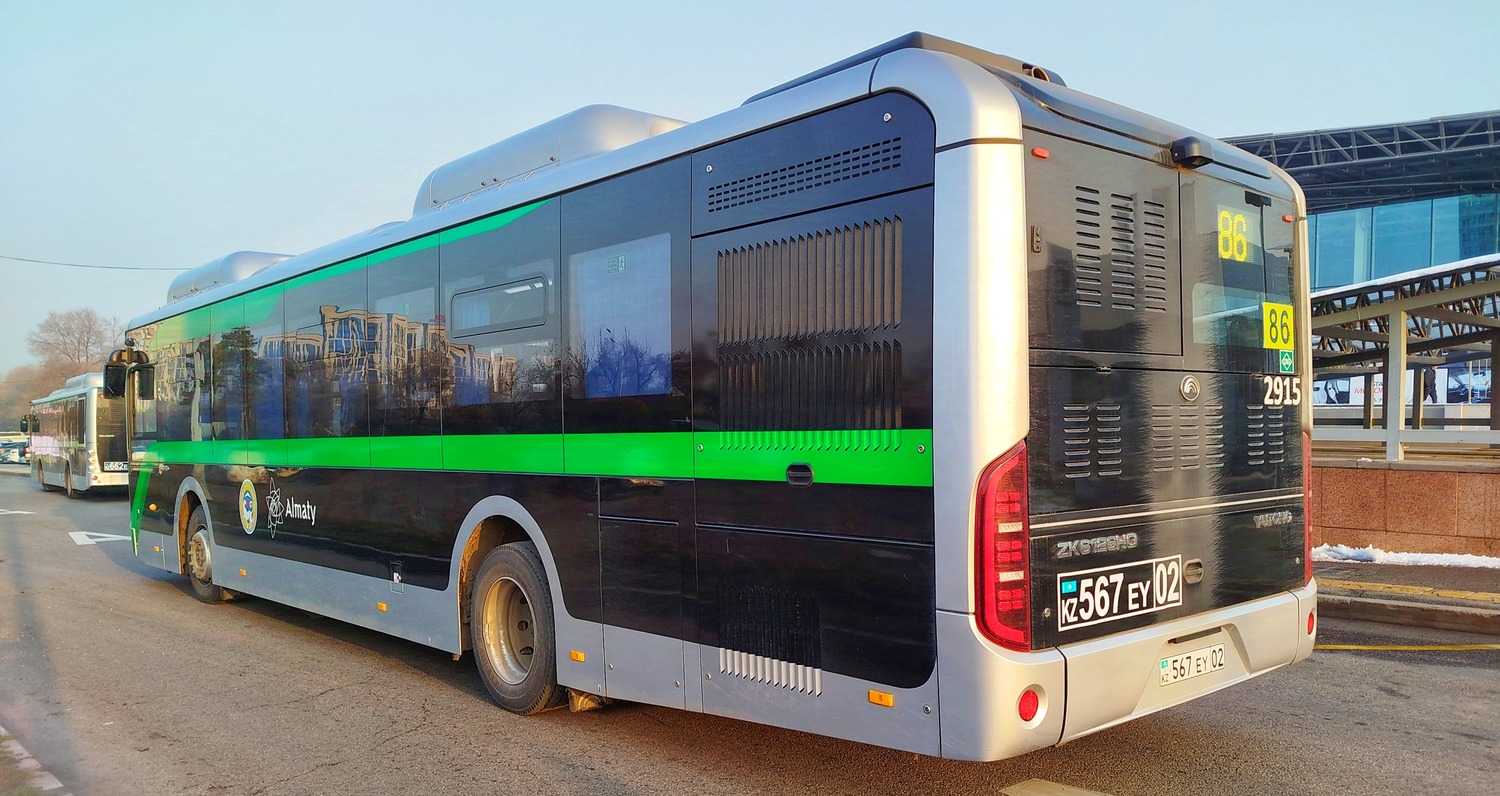 Алматы, Yutong ZK6126HG (QazTehna) № 2915
