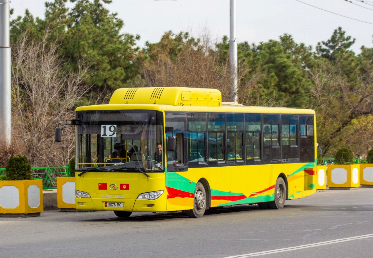Кыргызстан, King Long XMQ6119G № 9078 BC