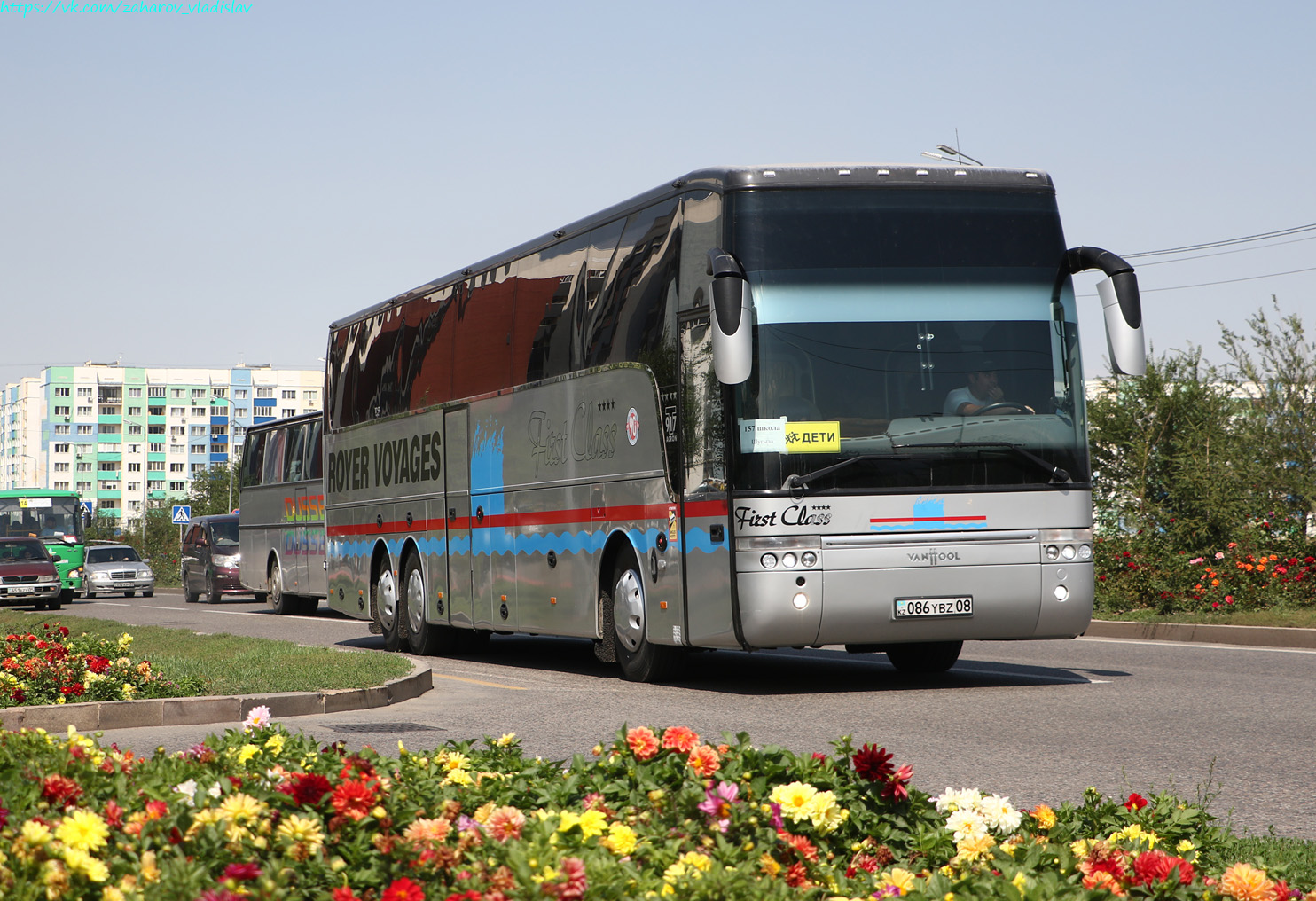 Алматы, Van Hool T917 Acron № 086 YBZ 08