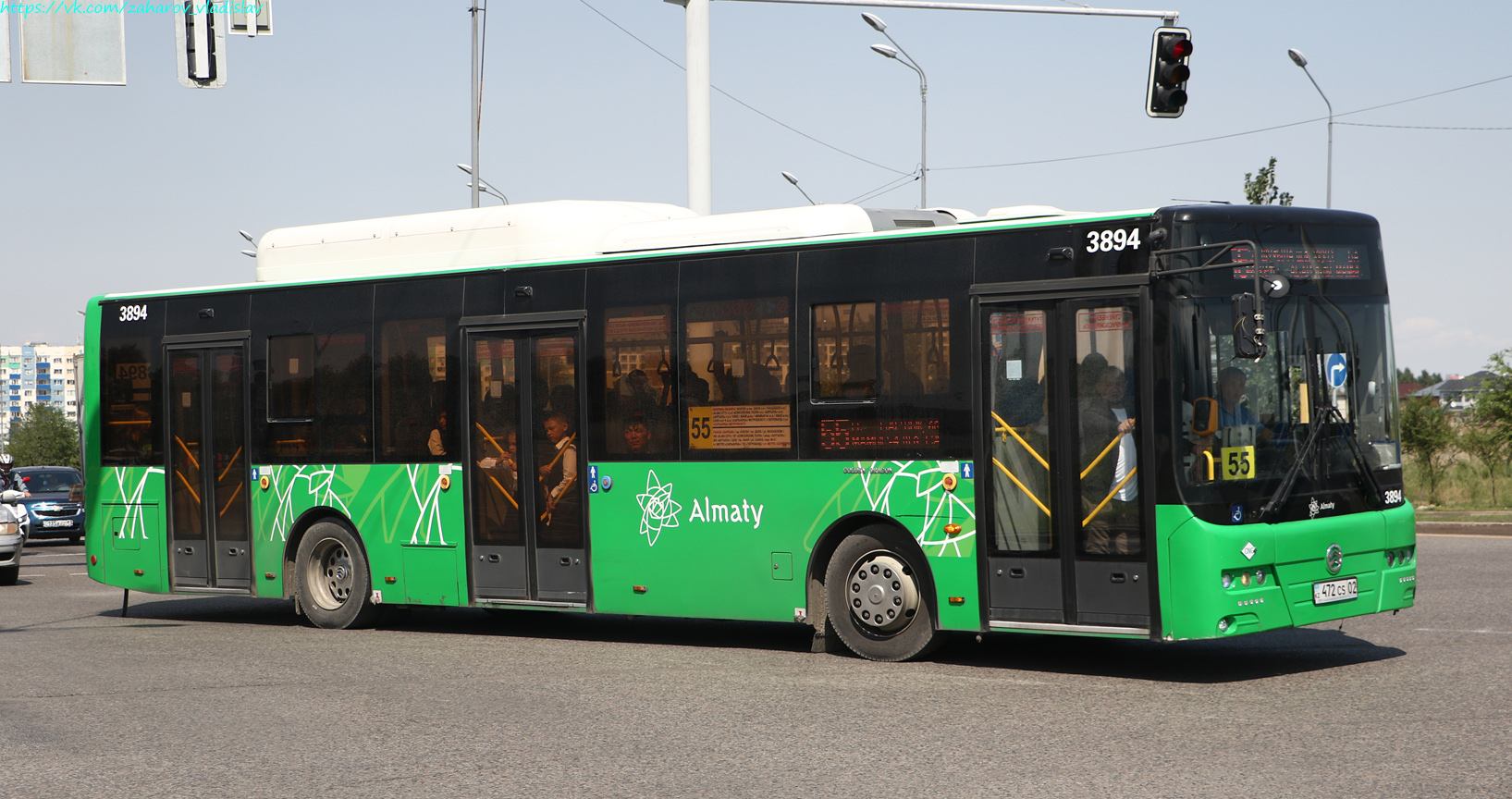 Алматы, Golden Dragon XML6125CN (Hyundai Trans Auto) № 3894