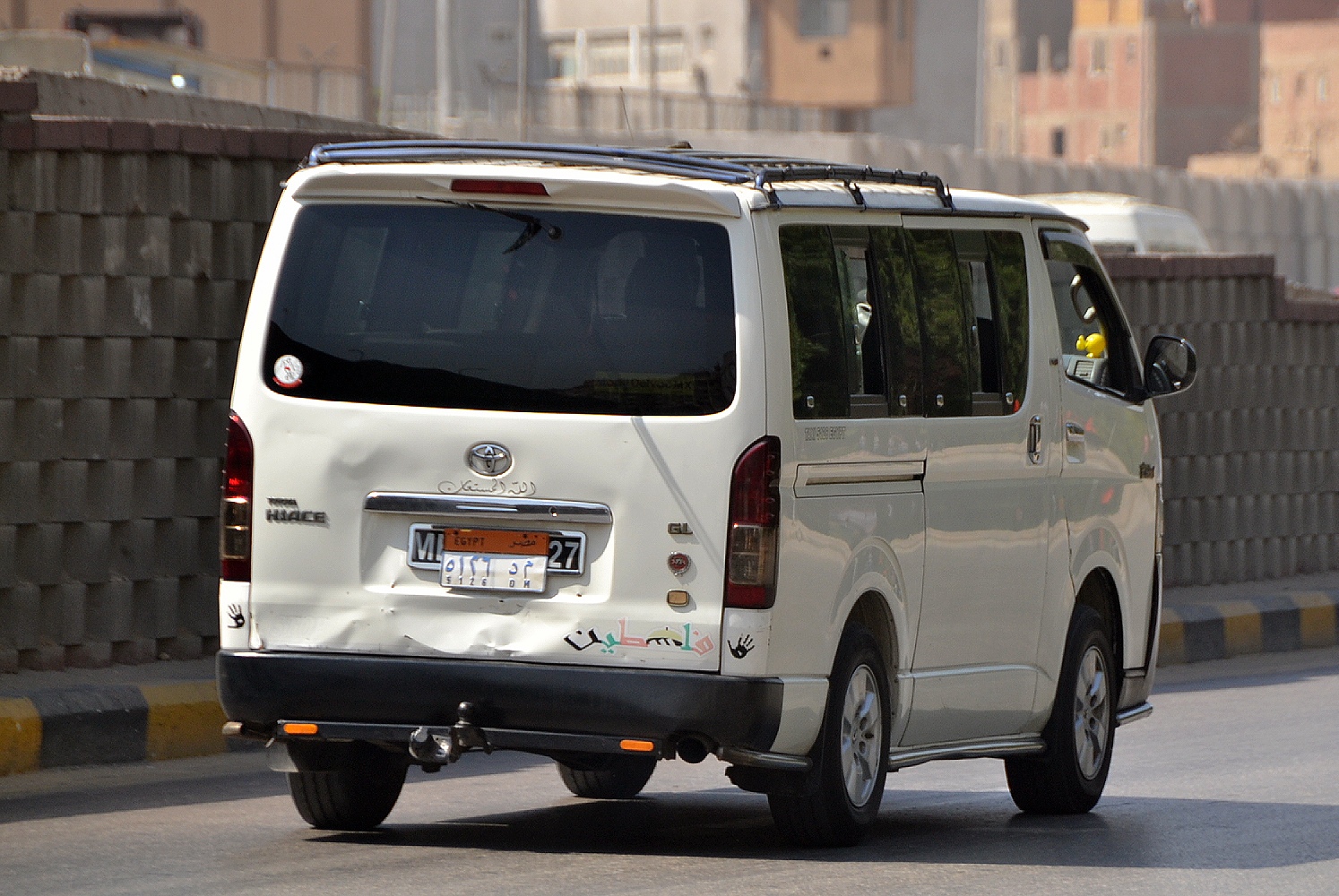 Египет, Toyota HiAce (V H200) № 5126 DM
