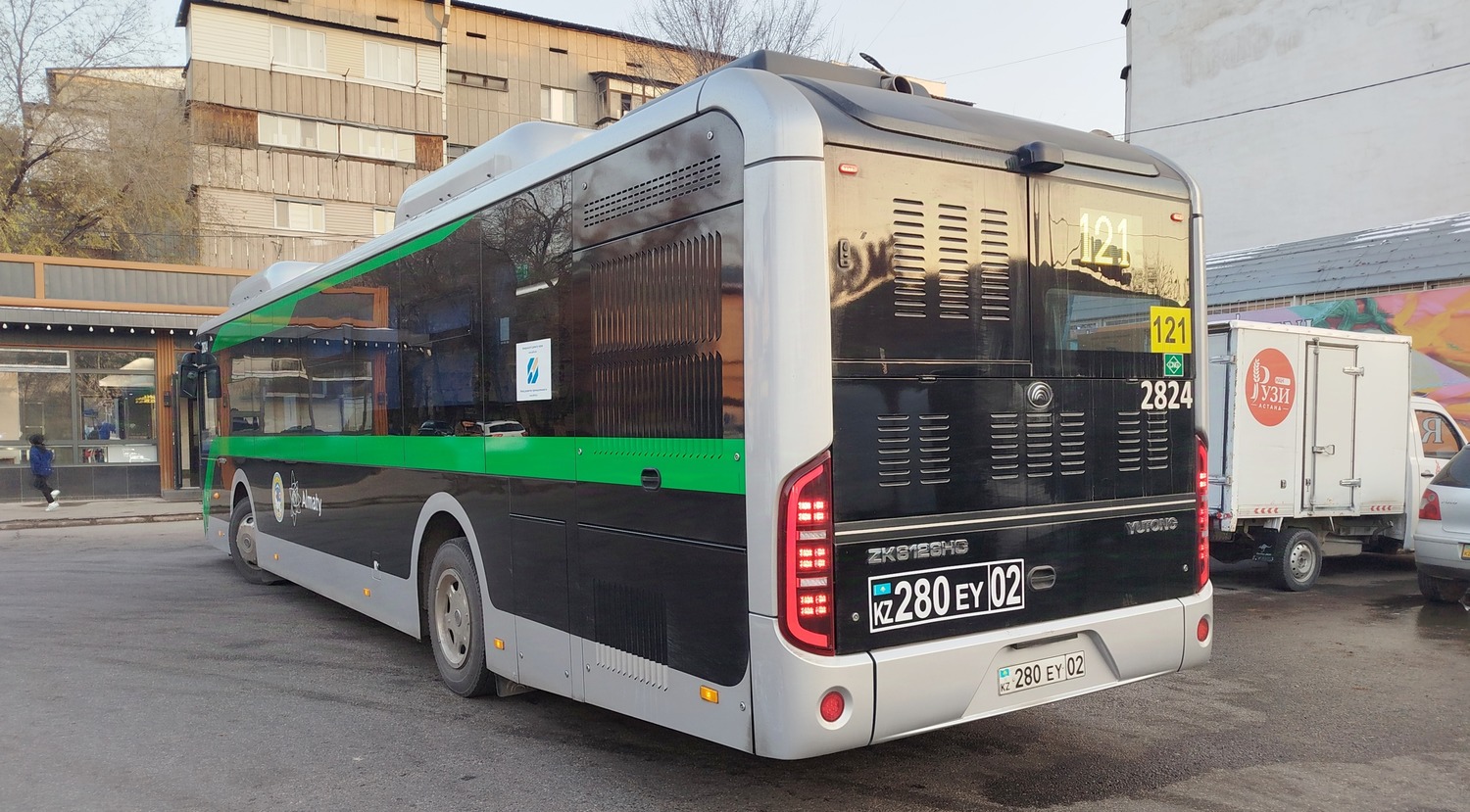 Алматы, Yutong ZK6126HG (QazTehna) № 2824