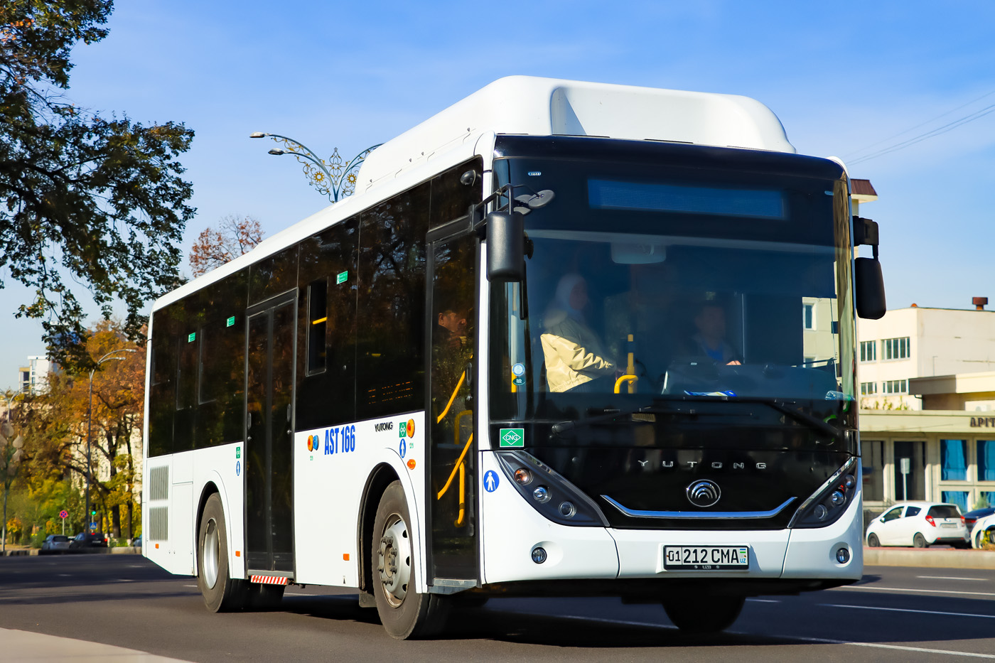 Узбекистан, Yutong ZK6950HG № AST 166