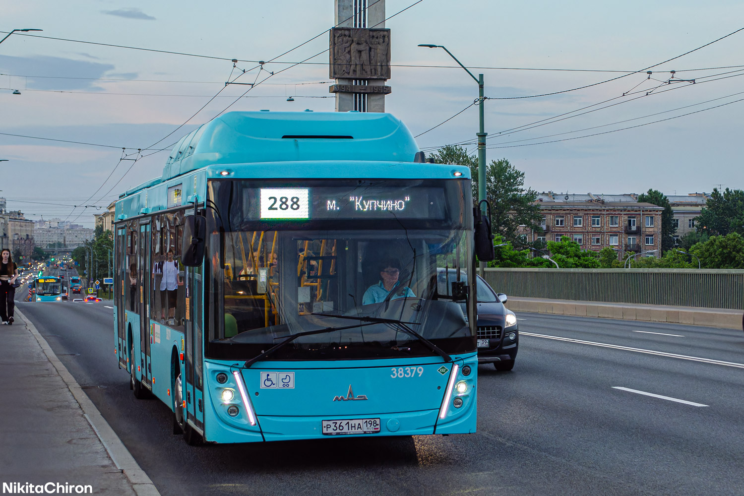 Санкт-Петербург, МАЗ-203.948 № 38379