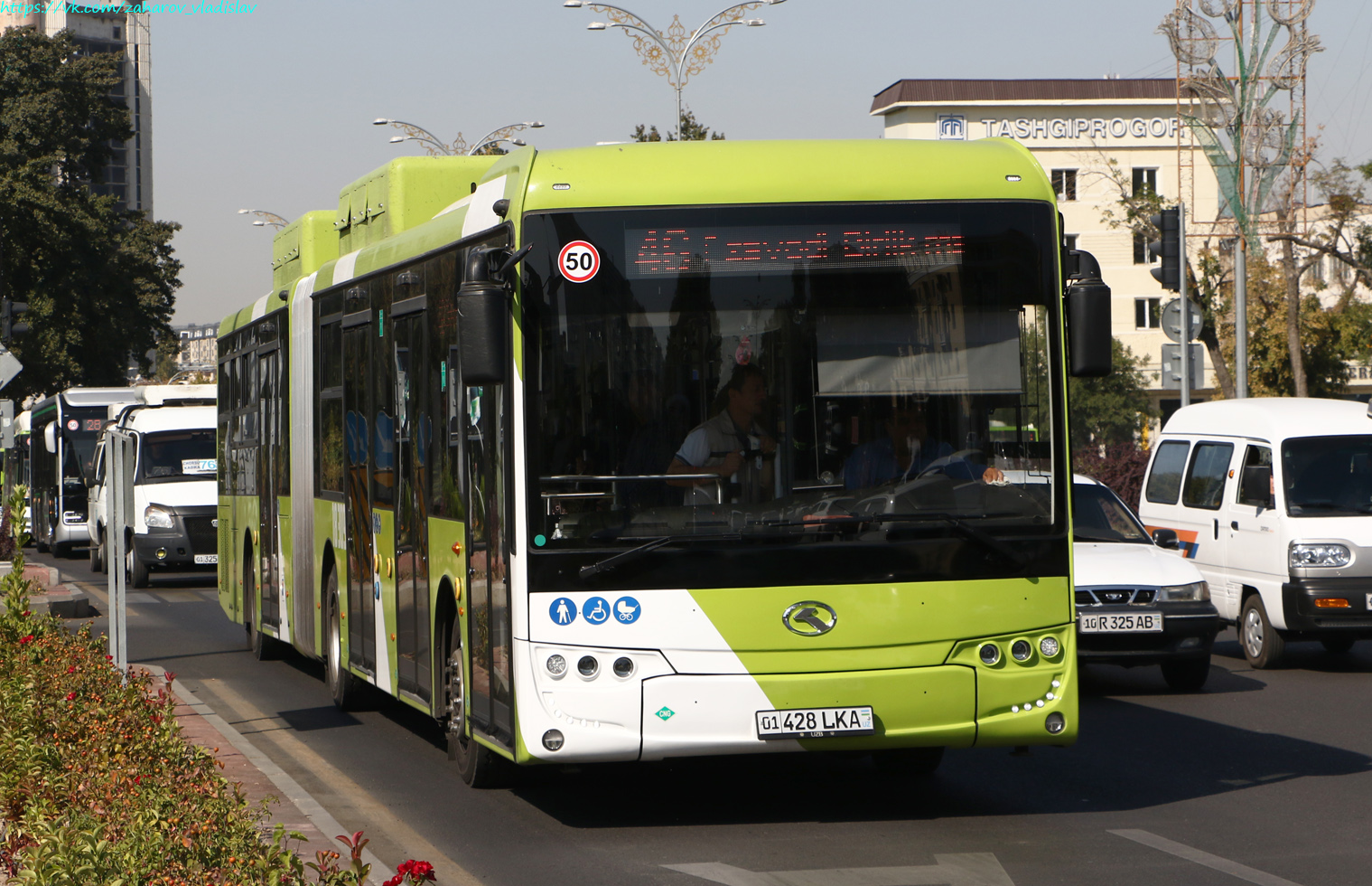 Узбекистан, King Long XMQ6180G № 18309