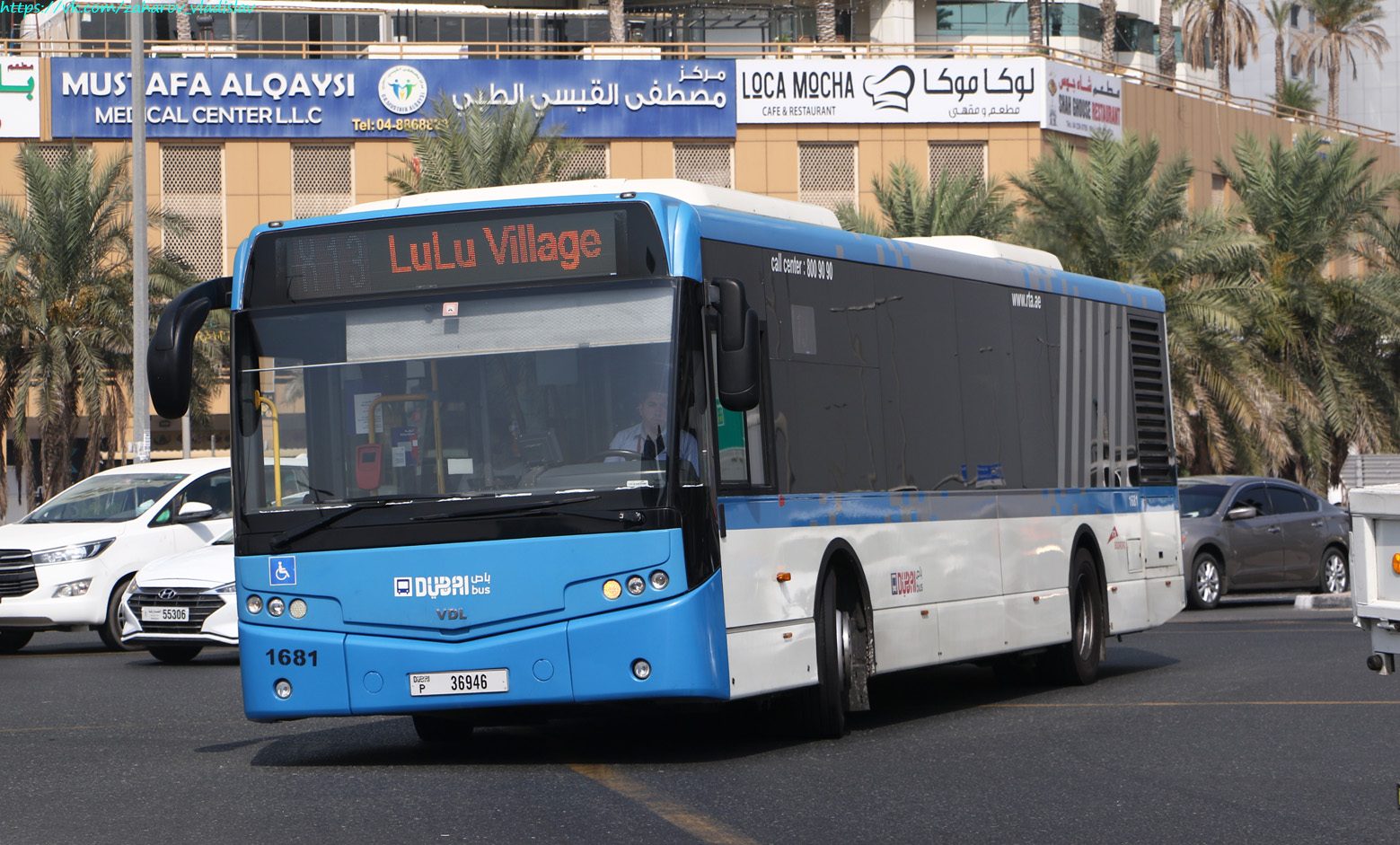ОАЭ, VDL Citea CLF-120.310 № 1681