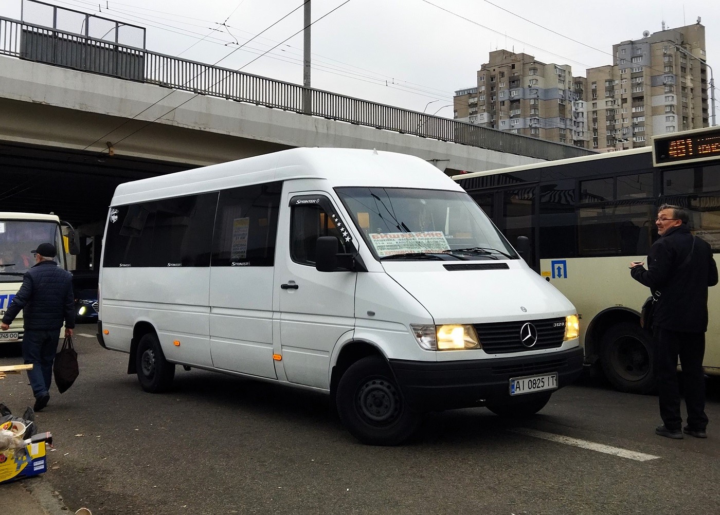 Киевская область, Mercedes-Benz Sprinter W903 312D № AI 0825 IT