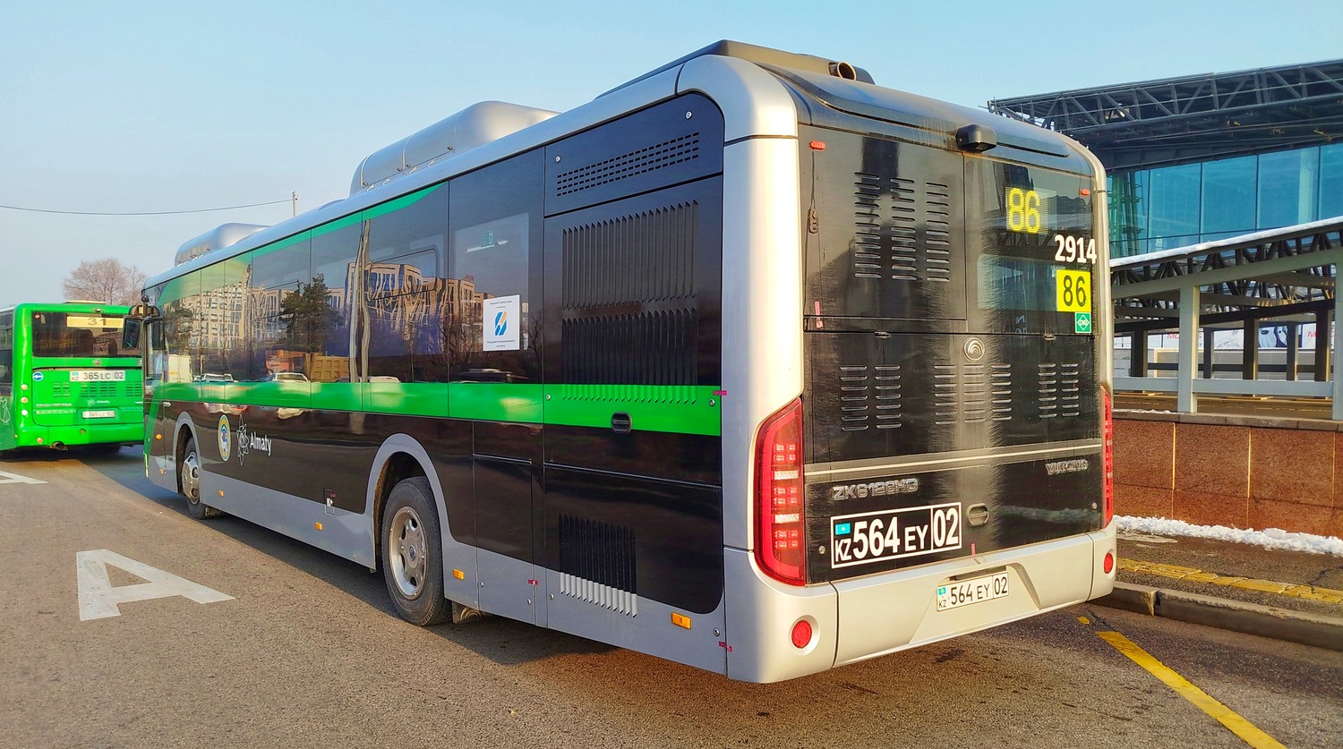 Алматы, Yutong ZK6126HG (QazTehna) № 2914