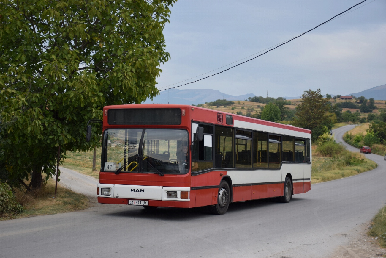 Северная Македония, MAN A10 NL262 № SK 911-UK