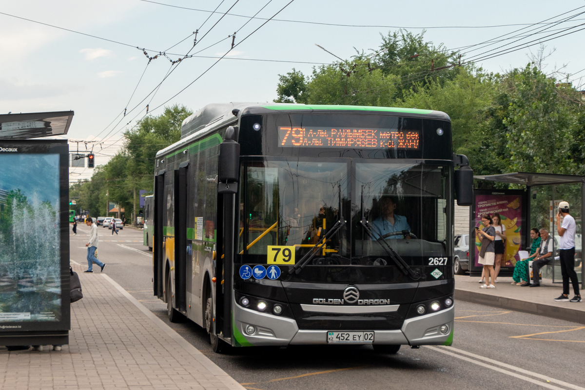 Almaty, Golden Dragon XML6125CN (Hyundai Trans Auto) Nr. 2627