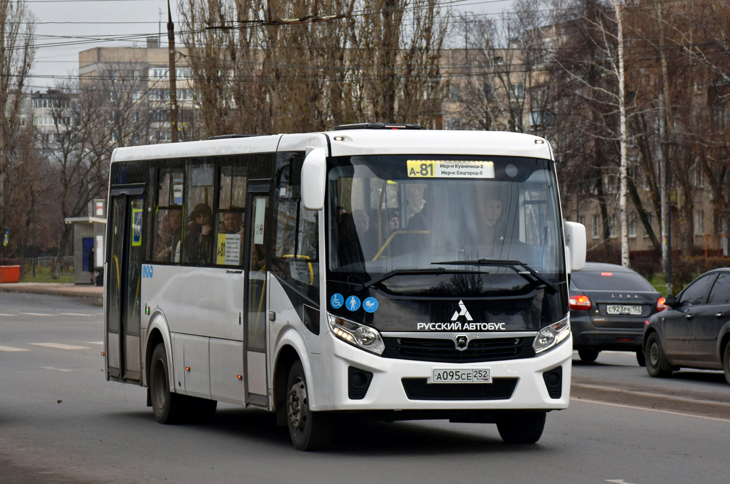 Нижегородская область, ПАЗ-320415-04 "Vector Next" № А 095 СЕ 252