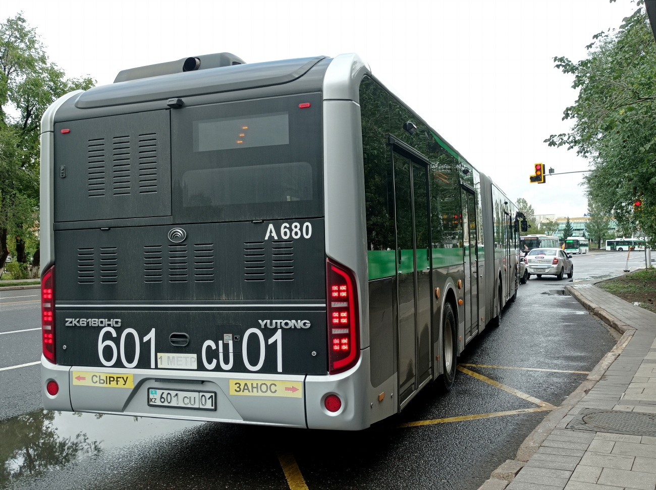 Астана, Yutong ZK6180HG (QazTehna) № A680