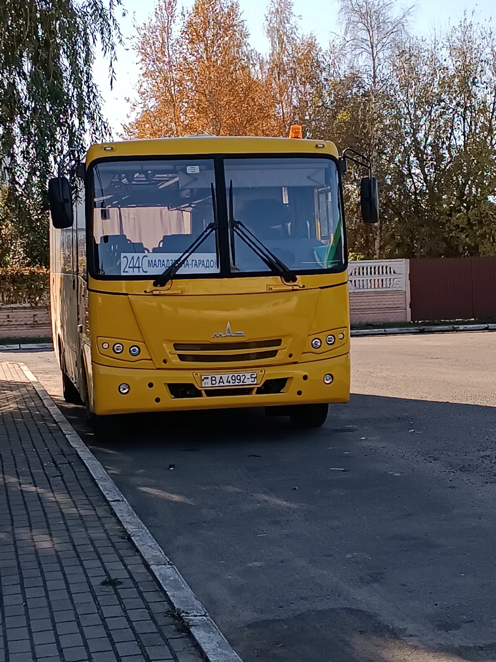 Минская область, МАЗ-257.040 № 72112