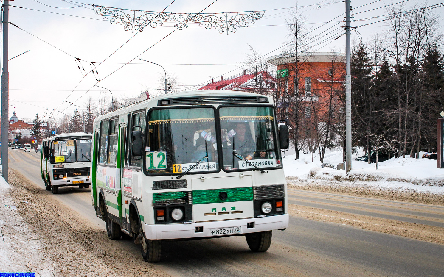 Томская область, ПАЗ-32054 № М 822 ХН 70 Томская область, ПАЗ-32054 № М 822 ХН 70