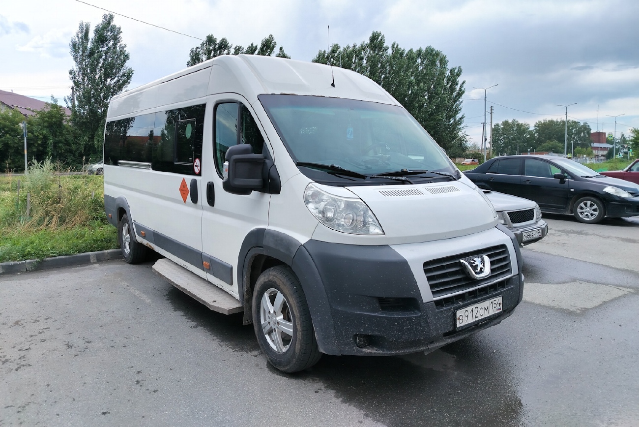 Новосибирская область, Имя-М-2234 (Peugeot Boxer) № В 912 СМ 154