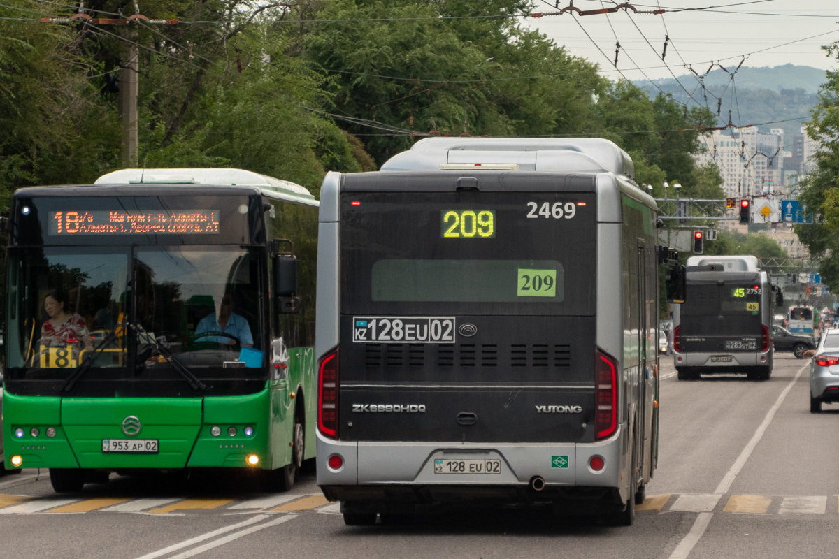 Алматы, Yutong ZK6890HGQ (QazTehna) № 2469