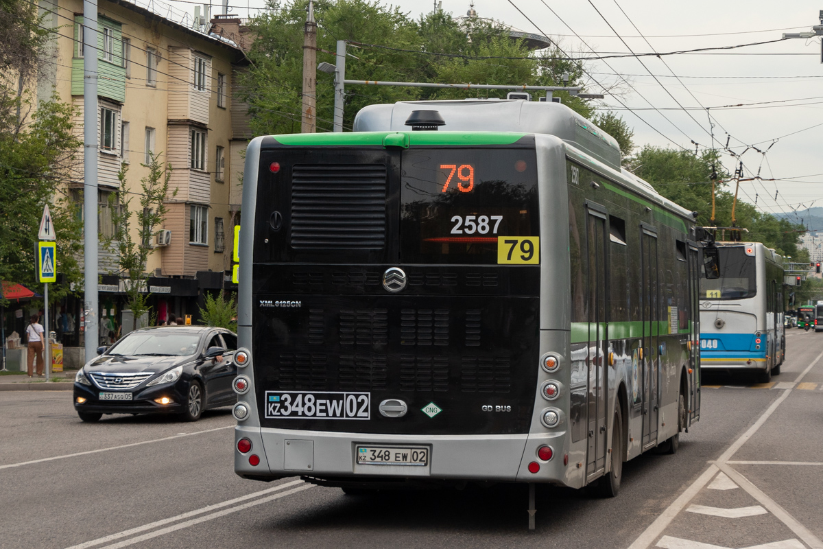 Алматы, Golden Dragon XML6125CN (Hyundai Trans Auto) № 2587