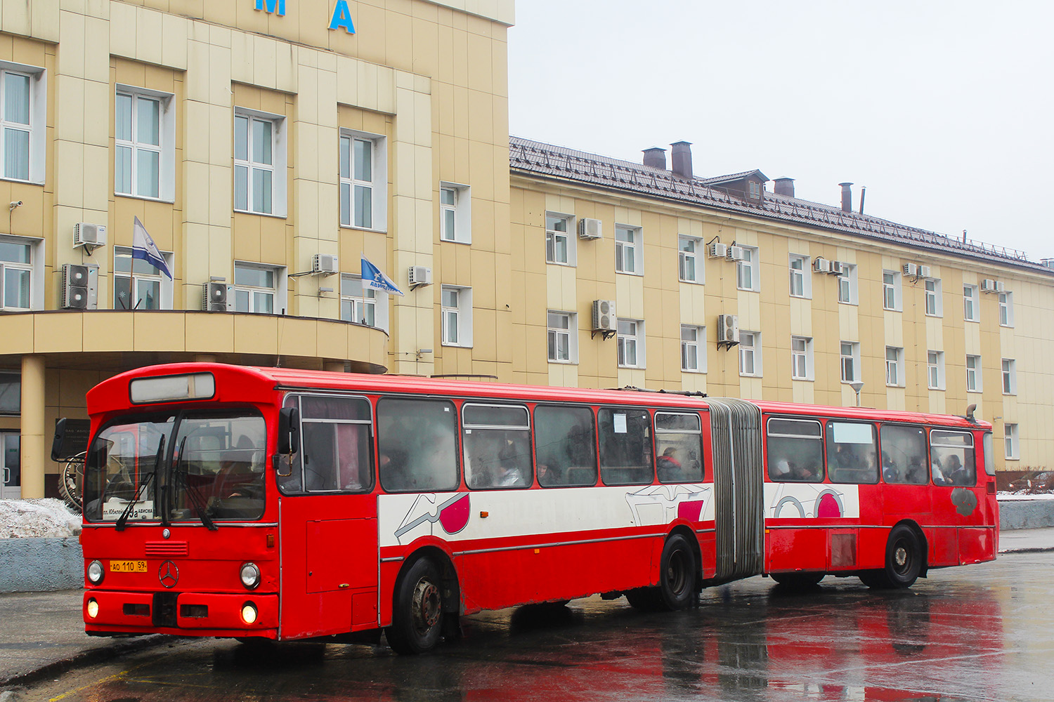 Пермский край, Mercedes-Benz O305G № АО 110 59
