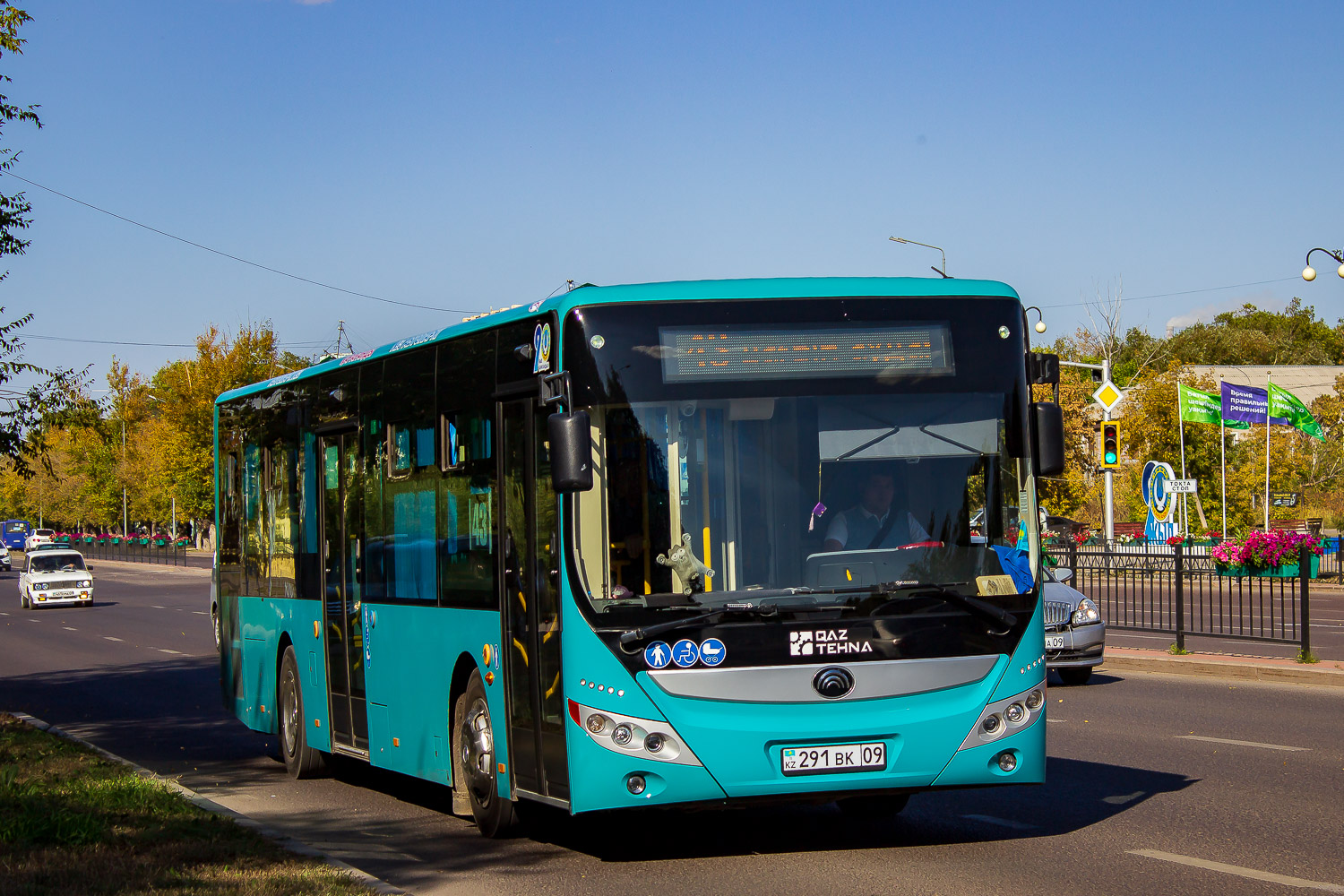 Карагандинская область, Yutong ZK6118HGA (QazTehna) № 291 BK 09