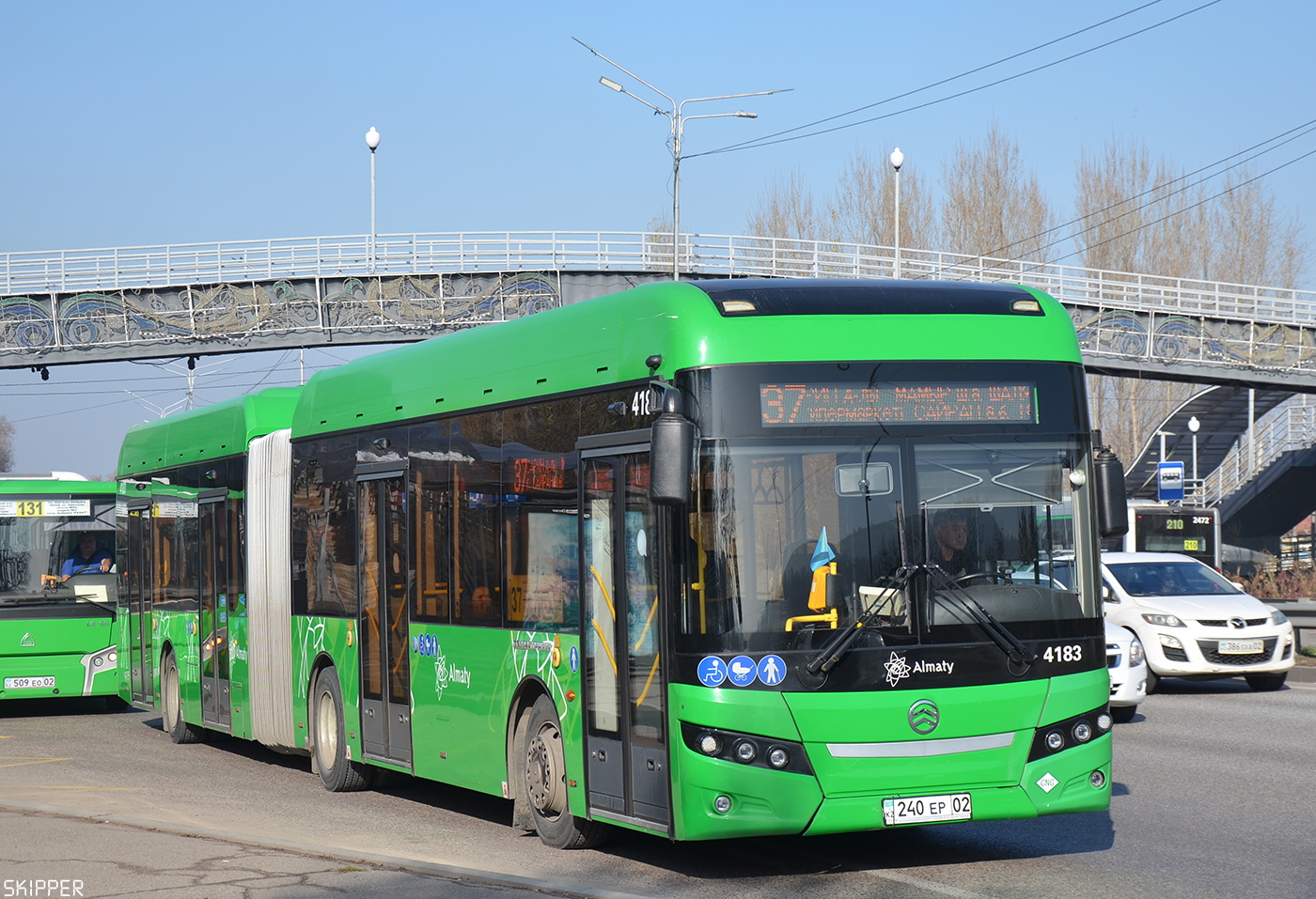 Алматы, Golden Dragon XML6185J13C (Hyundai Trans Auto) № 4183