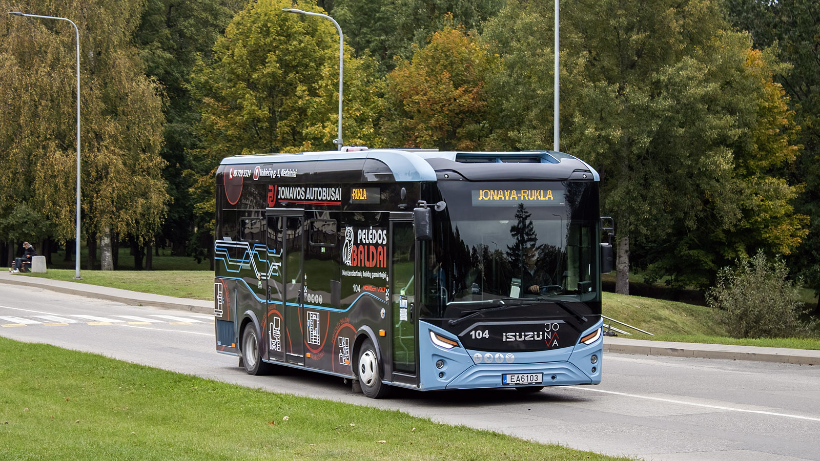 Литва, Anadolu Isuzu Novociti Volt № 104