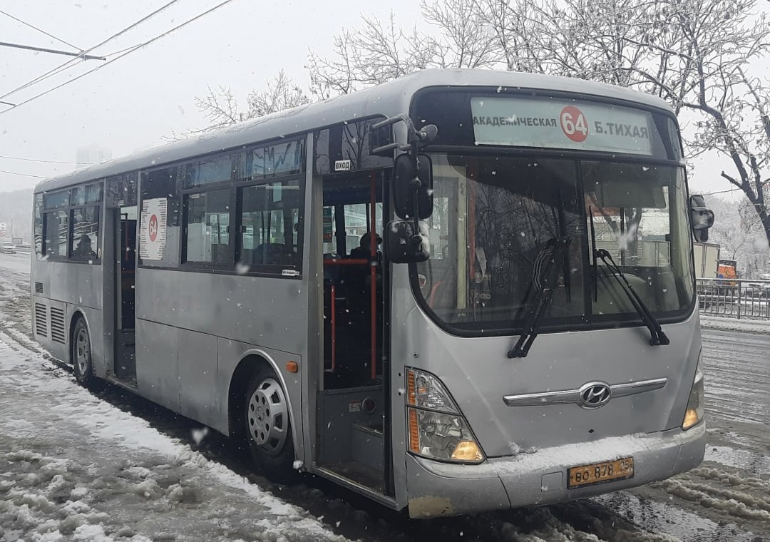 Приморский край, Hyundai New Super AeroCity 1F/L № ВО 878 25