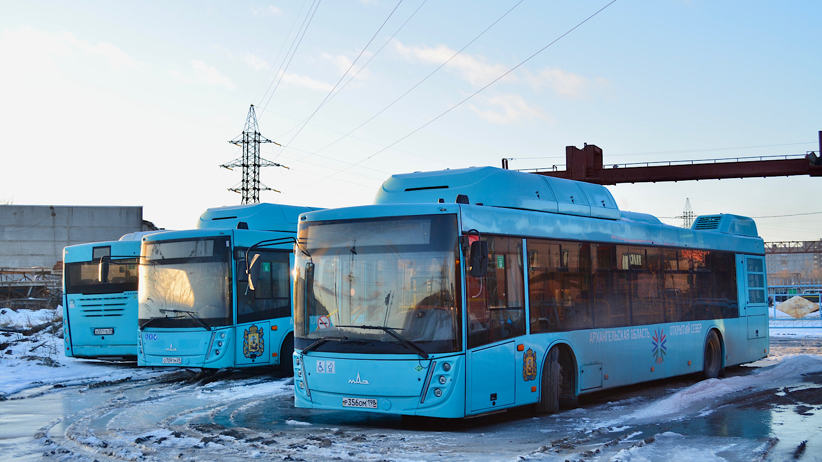 Arkhangelsk region, MAZ-203.948 # Р 356 ОМ 198
