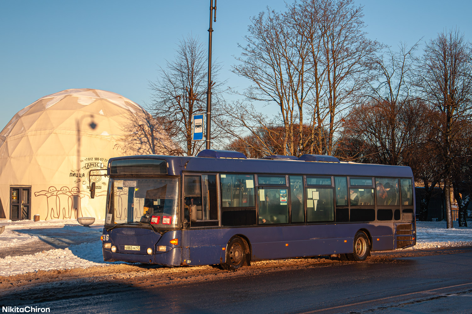 Ленинградская область, Scania OmniLink I (Скания-Питер) № 136