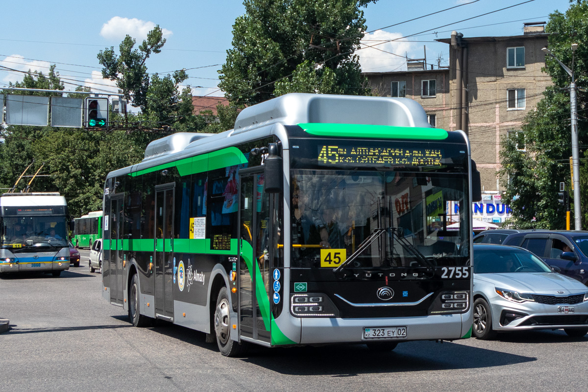 Алматы, Yutong ZK6126HG (QazTehna) № 2755