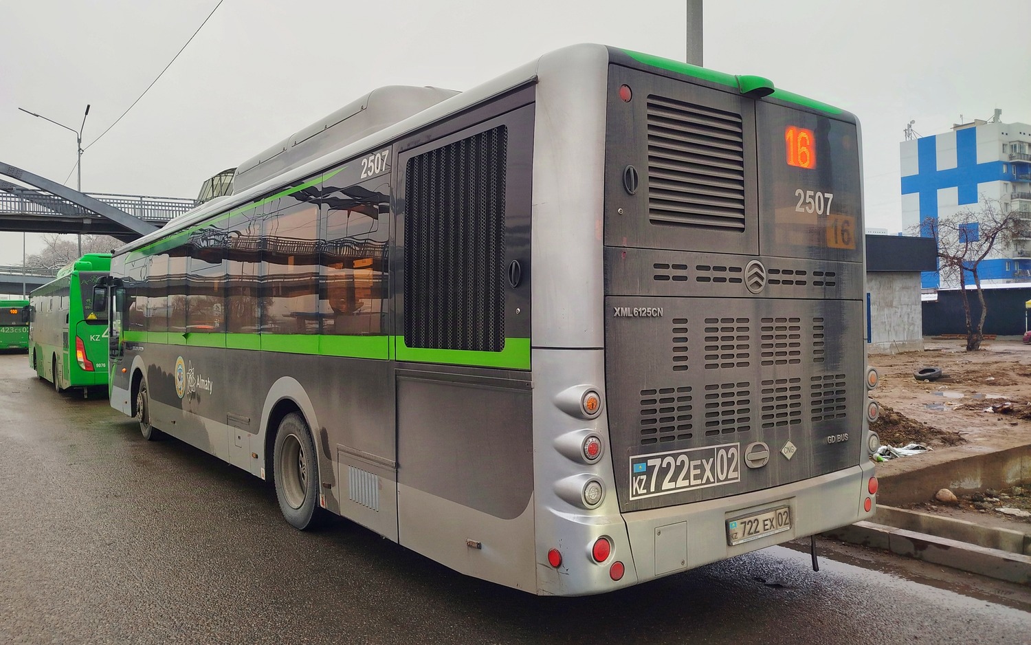 Алматы, Golden Dragon XML6125CN (Hyundai Trans Auto) № 2507