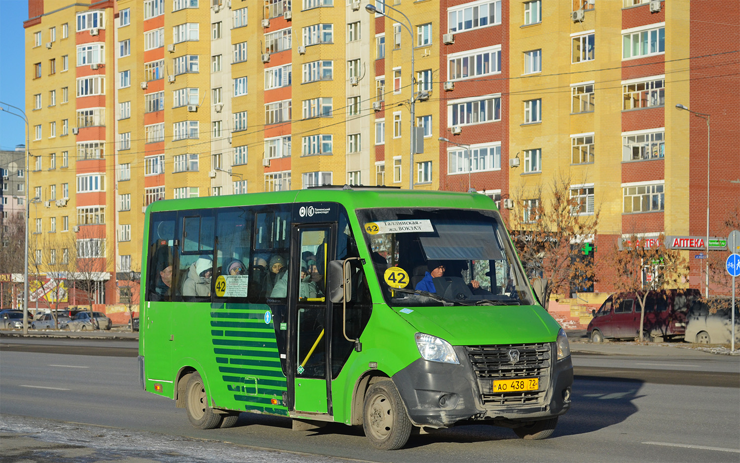 Тюменская область, ГАЗ-A64R45 Next № АО 438 72